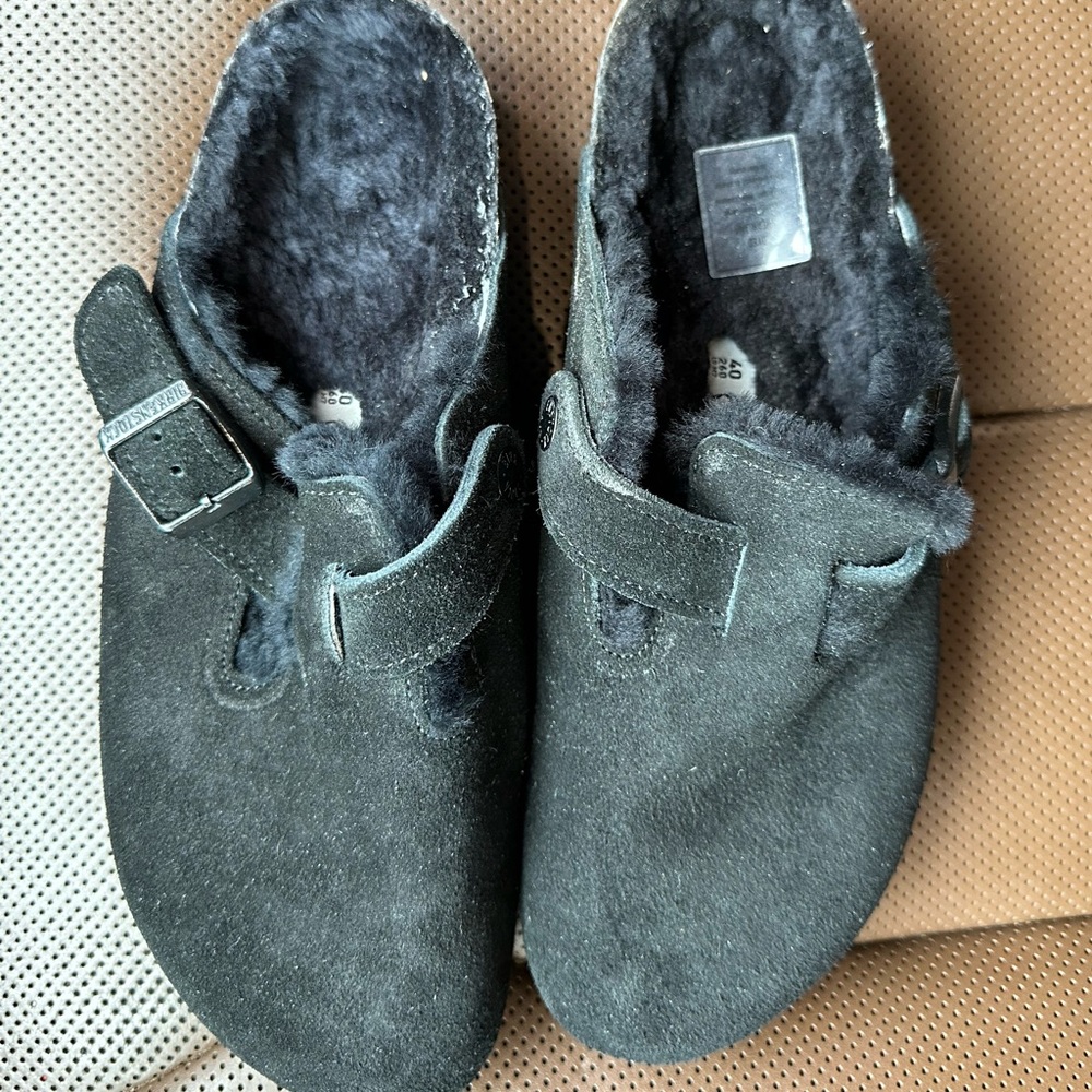 Birkenstock Boston shearling Clog